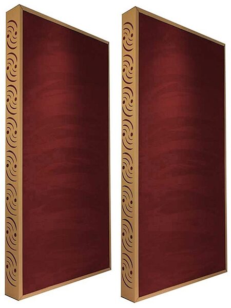open zoom image for Ready Acoustics C424BG Chameleon Bass Traps (Burgundy), Sand Frame