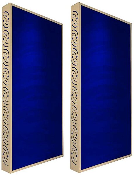 open zoom image for Ready Acoustics C424BL Chameleon Bass Traps (Blue), Sand Frame