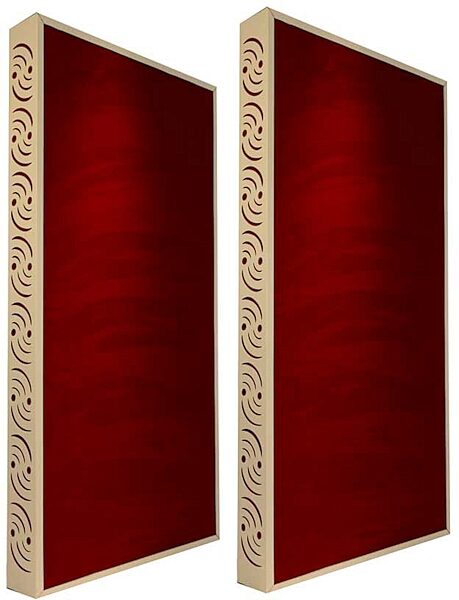 open zoom image for Ready Acoustics C424RD Chameleon Bass Traps (Red), Sand Frame