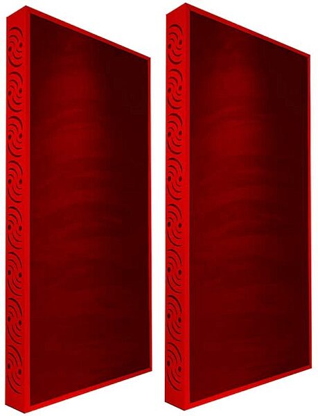 open zoom image for Ready Acoustics C424RD Chameleon Bass Traps (Red), Red Frame