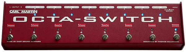 open zoom image for Carl Martin Octaswitch 8-Way Switcher Pedal, Main