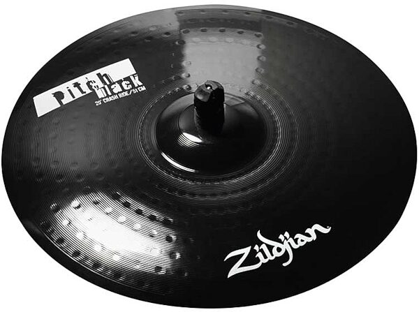 open zoom image for Zildjian ZPB Pitch Black Crash Ride Cymbal, 20 Inch