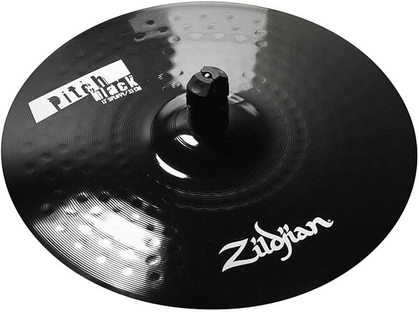 open zoom image for Zildjian ZPB Pitch Black Splash Cymbal, Main