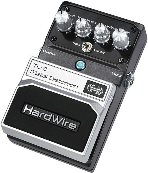 open zoom image for HardWire TL-2 Metal Distortion Pedal, Angle