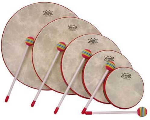 open zoom image for Remo Kids 5-Piece Hand Drum Set, KD-0500-01, Main
