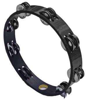 open zoom image for Remo Headless Tambourine (Double Row), Black, Double Row