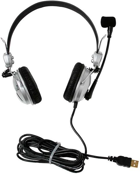 open zoom image for CAD U2 USB Stereo Headphones With Microphone, Main