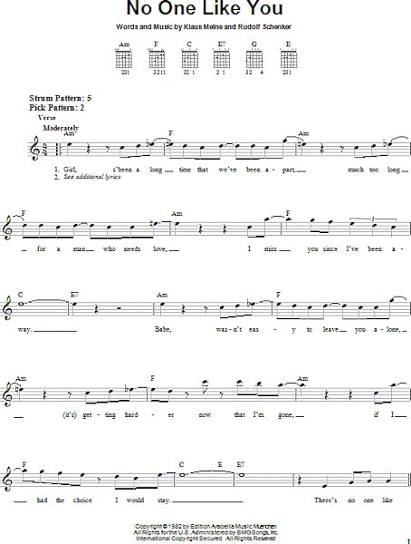 open zoom image for No One Like You - Easy Guitar, New, Main