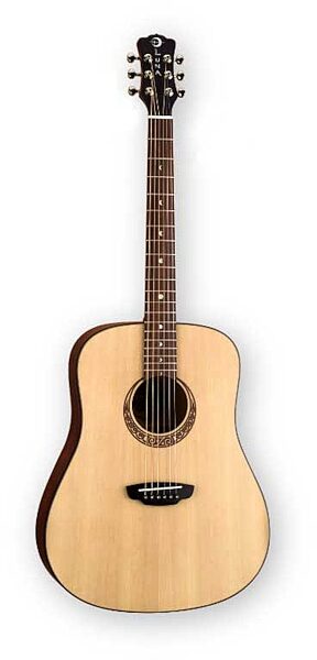 open zoom image for Luna Muse Series Gypsy Acoustic Guitar (With Case), Main