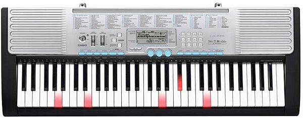 open zoom image for Casio LK220 61-Key Lighted Keyboard with USB, Top