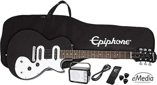 open zoom image for Epiphone Les Paul SL Electric Guitar Starter Pack (with Gig Bag), Action Position Back