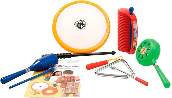 open zoom image for Latin Percussion LPR460I RhythMix Kids Backpack Rhythm Kit, Main