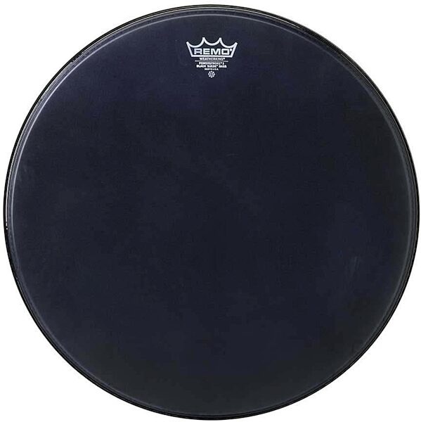open zoom image for Remo Black Suede Powerstroke 3 Bass Drumhead, Main