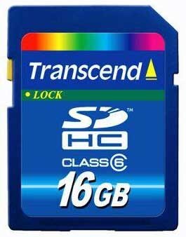 open zoom image for Transcend Secure Digital High Capacity Card, Main