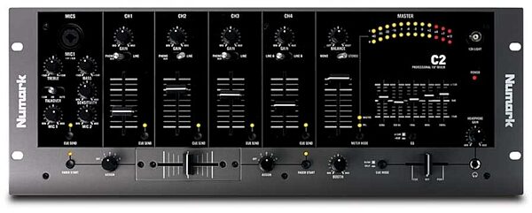 open zoom image for Numark C2 5-Channel Rack DJ Mixer, Main