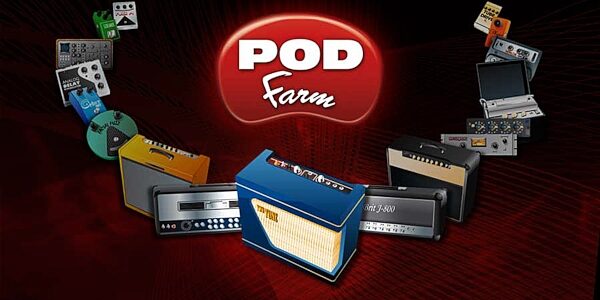 open zoom image for Line 6 POD Studio KB37 37-Key Keyboard Controller, Pod Farm