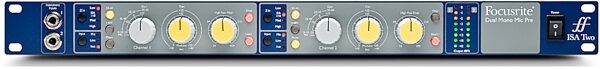 open zoom image for Focusrite ISA Two Dual-Channel Microphone Preamplifier, New, ISA-Two-Front-2400-x-2400