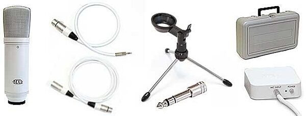 open zoom image for MXL DRKMAC Desktop Recording Microphone Kit, Main