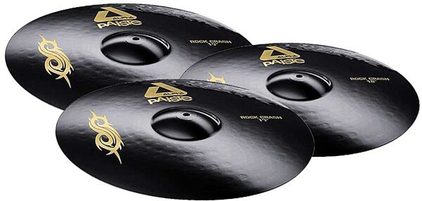 open zoom image for Paiste Black Alpha Slipknot Edition Expansion Cymbal Pack, Main