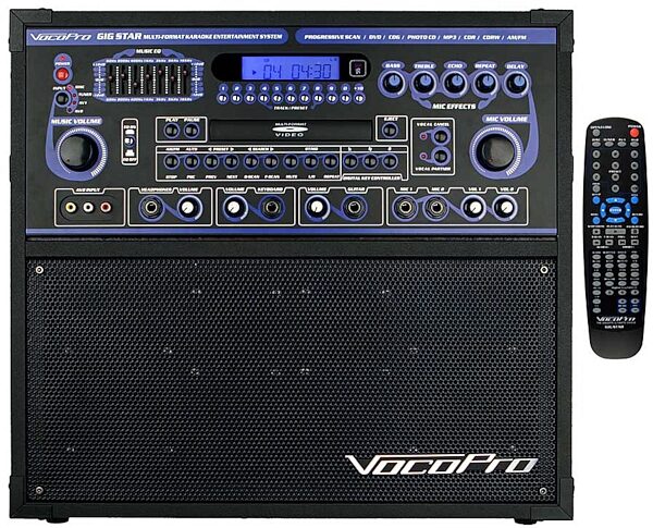 open zoom image for VocoPro Gig Star Professional Jam-Along Karaoke System, Main