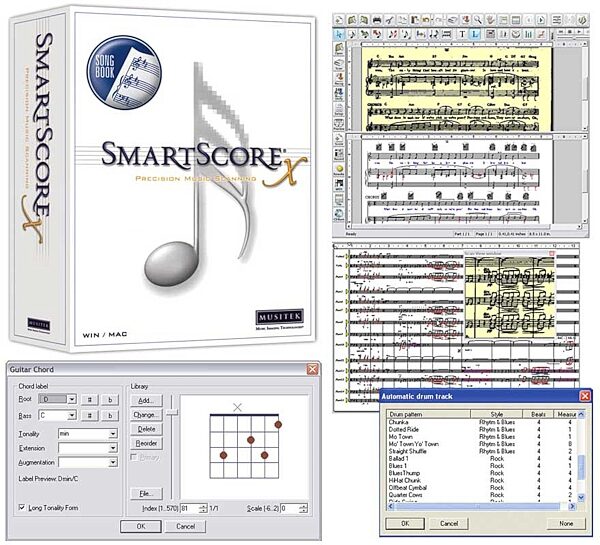 open zoom image for Musitek SmartScore X Songbook Edition Software (Mac and Windows), Main