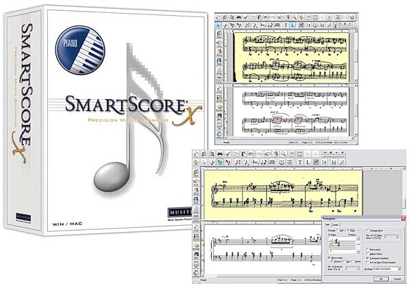 open zoom image for Musitek SmartScore X Piano Edition Software (Mac and Windows), Main