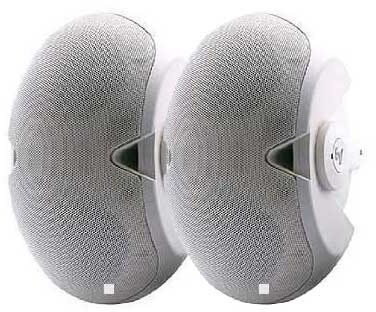 open zoom image for Electro-Voice EVID 4.2 Dual 4" 2-Way Surface-Mount Passive, Unpowered Loudspeaker, Pair, White, White