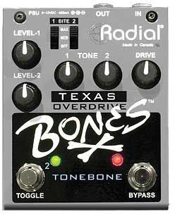 open zoom image for Radial Texas Bones Dual Distortion Pedal, Main