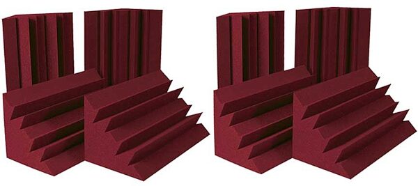 open zoom image for Auralex LENRD Bass Traps, Burgundy