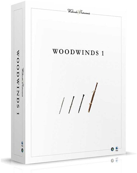 open zoom image for Wallander Instruments WIVI Woodwinds 1 Software (Mac and Windows), Main