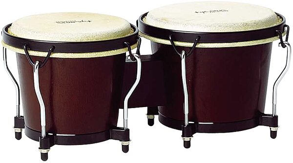 open zoom image for Tycoon Percussion Ritmo Bongos Set, Mahogany and Black