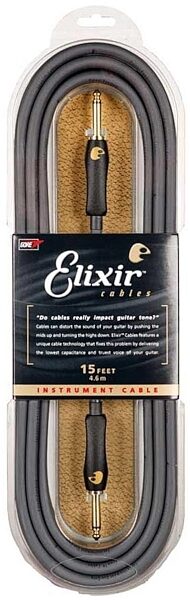 open zoom image for Elixir Straight Guitar Instrument Cable, 15 Foot