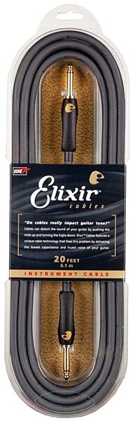 open zoom image for Elixir Straight Guitar Instrument Cable, 20 Foot