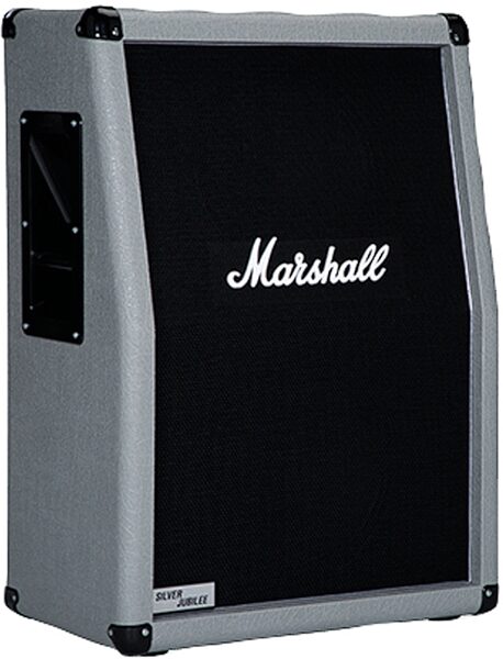 open zoom image for Marshall Studio Silver Jubilee 2536A Guitar Speaker Cabinet, Angled (140 Watts, 2x12"), 8 Ohms, Action Position Back