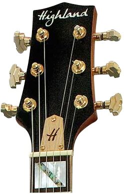 open zoom image for Highland HEJ620 Hep Cat Electric Guitar, Headstock