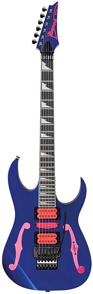 open zoom image for Ibanez PGM100RE Paul Gilbert 20th Anniversary Electric Guitar, Jewel Blue