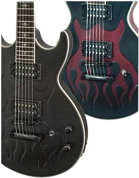 open zoom image for Highland HEG1200 Cool Fire Electric Guitar, Detail
