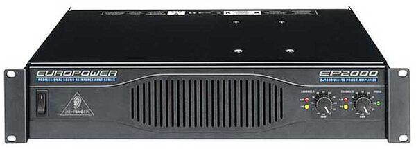 open zoom image for Behringer EP2000 Power Amplifier, Main