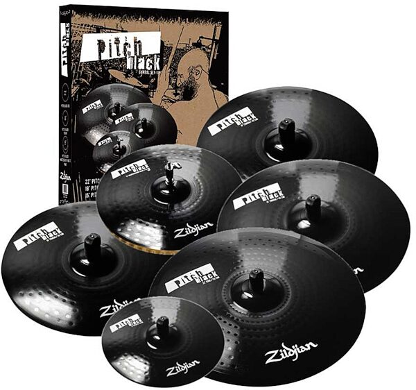 open zoom image for Zildjian Pitch Black Cymbal Box Set, Main