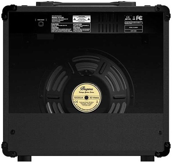 open zoom image for Behringer GTX30 Guitar Combo Amplifier (30 Watts), Rear
