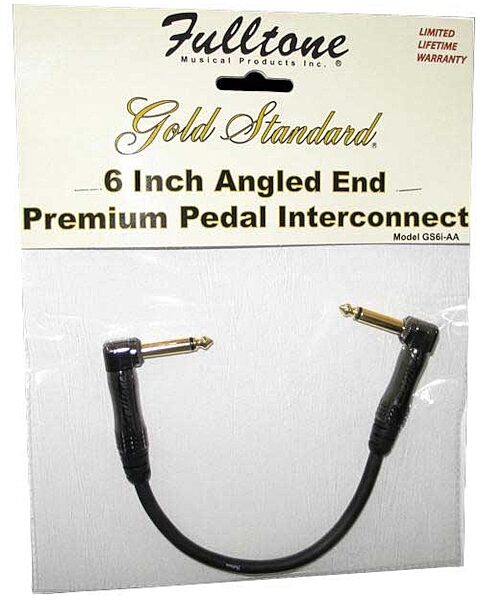open zoom image for Fulltone Gold Standard Interconnect Jumper Cable, 6 Inch