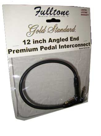 open zoom image for Fulltone Gold Standard Interconnect Jumper Cable, 12 Inch