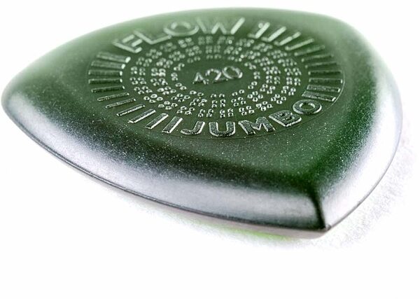 open zoom image for Dunlop 547P420 Flow Jumbo 420 Guitar Picks, New, View
