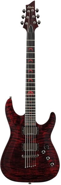 open zoom image for Schecter C1 Blood Moon Electric Guitar, Blood Red