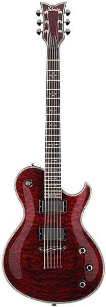 open zoom image for Schecter Hellraiser Solo-6 Electric Guitar, Black Cherry