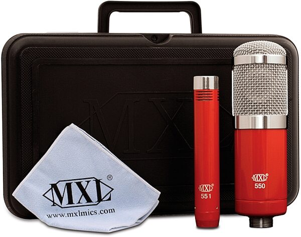 open zoom image for MXL 550/551R Recording Ensemble Microphone Pack, Pack