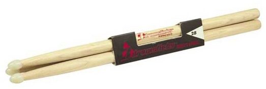 open zoom image for 3 Drumsticks 2B Hickory Drumsticks, Olive Nylon Tip