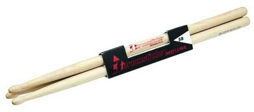 open zoom image for 3 Drumsticks 5B Hickory Drumsticks, Acorn Wood Tip