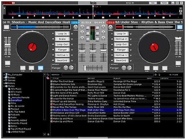 open zoom image for Hercules DJ Control Steel Professional USB Controller, VirtualDJ 5