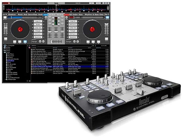 open zoom image for Hercules DJ Control Steel Professional USB Controller, Main